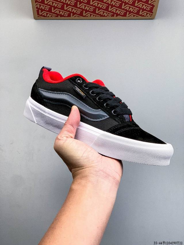 公司级！万斯Vans Vault Knu-Skool Vr3 Lx 低帮休闲板鞋 1204190T22