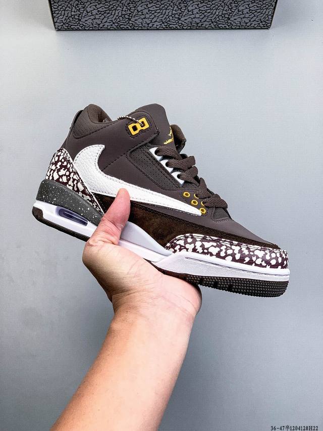 乔丹 Air Jordan 3 Retro Tinker Nrg Aj3 乔3 低帮复古休闲运动文化篮球鞋 1204120H22