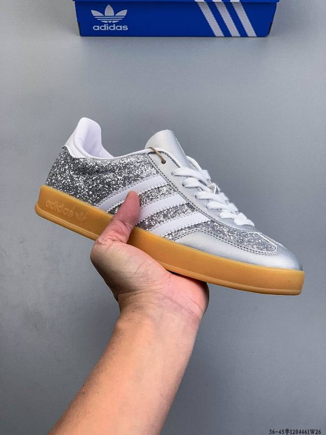 真标半码！阿迪达斯Adidas Gazelle 低帮复古百搭休闲运动板鞋 1204461W26