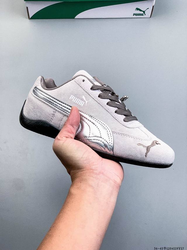 puma Speedcat The Open Yy彪马 防滑耐磨时尚运动休闲鞋 支持侧踏时的踏步工作 即使在健身房等使用环境中也能确保透气性 像吸盘一样的设计是