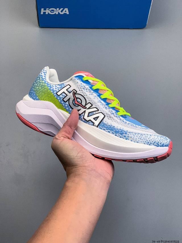 Hoka One One Mach X 马赫X缓震竟训公路跑步鞋训练运动鞋 1204103X22