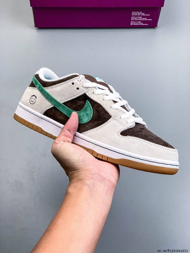 Nike Dunk Sb Low耐克 低帮滑板鞋 纯原生产线！头层带芯片！打造市面Dunk Sb系列标杆！ 全套原厂纸板，原楦头，唯一越南进口贝利皮！一切遵循公