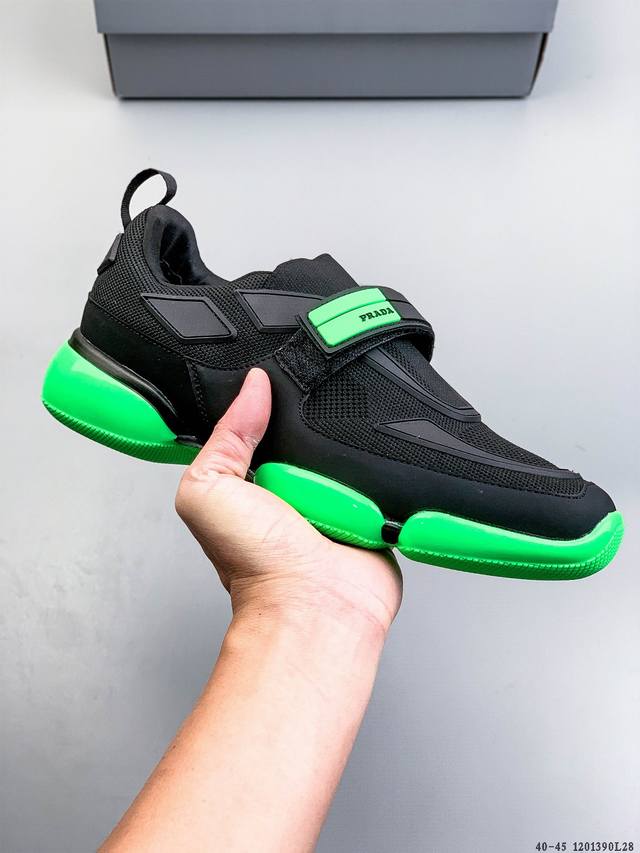 prada 普拉达Americas Cup新款透气运动休闲鞋 1201390L28