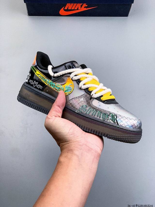 纯原版本 原楦数据纸版，采用硬质优质皮革鞋面材质，内置全掌Air Sole气垫。耐克 Nike Air Force 1 Low 空军一号低帮经典百搭休闲运动板鞋