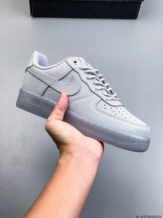 二层真标！耐克Nike Air Force 1 Low 空军一号低帮经典百搭休闲板鞋 1201101X24