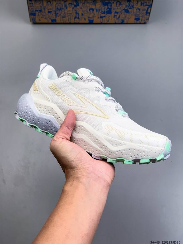 公司级 Brooks布鲁克斯 Ghost Max 网面时尚 网布耐磨透气 低帮 休闲跑步鞋 货号:110444 1D 006 1201335D30