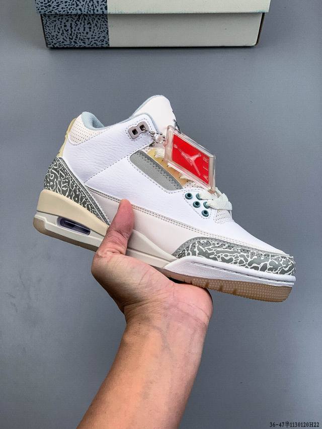 乔丹 Air Jordan 3 Retro Tinker Nrg Aj3 乔3 低帮复古休闲运动文化篮球鞋 1130120H22