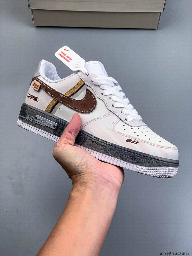 二层真标！耐克Nike Air Force 1 Low 空军一号低帮经典百搭休闲板鞋 1130284H24