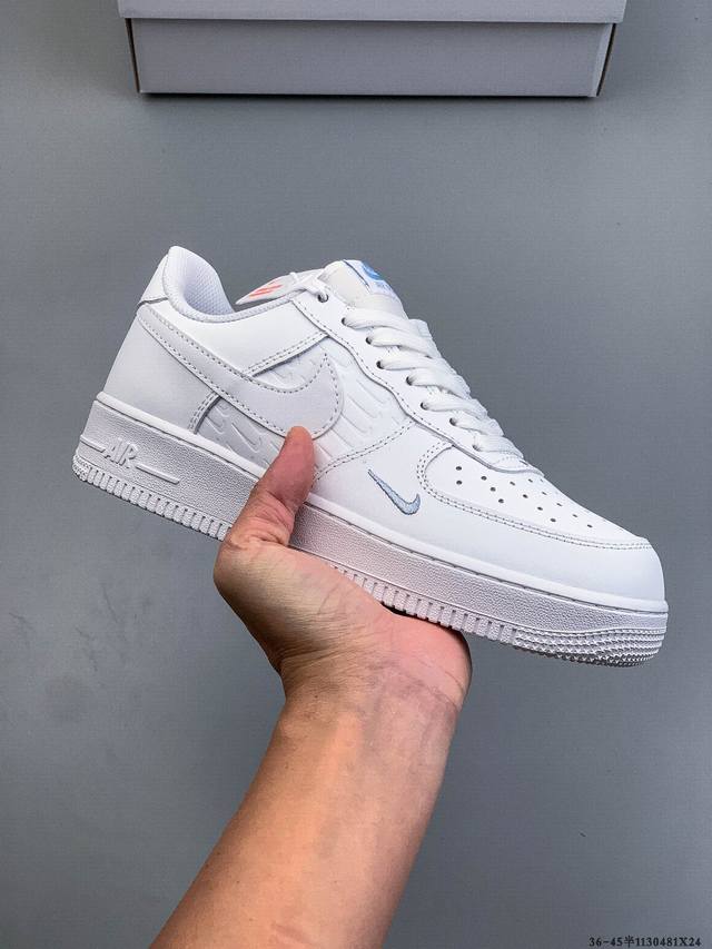 二层真标！耐克Nike Air Force 1 Low 空军一号低帮经典百搭休闲板鞋 1130481X24