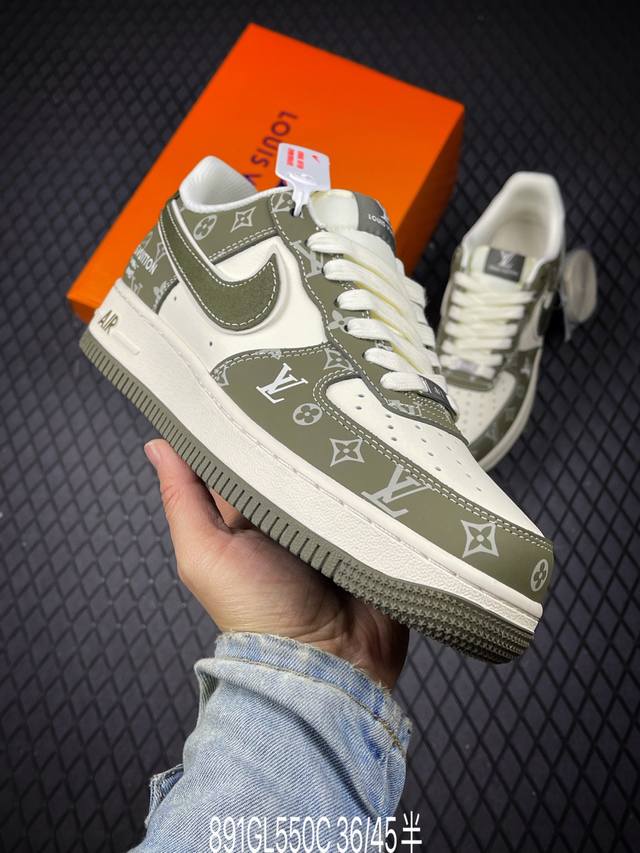 C 公司级Nike Air Force 1‘07 Lv8 原楦头原纸板 打造纯正低帮空军版型 专注外贸渠道 全掌内置蜂窝气垫 原盒配件 原厂中底钢印、拉帮完美