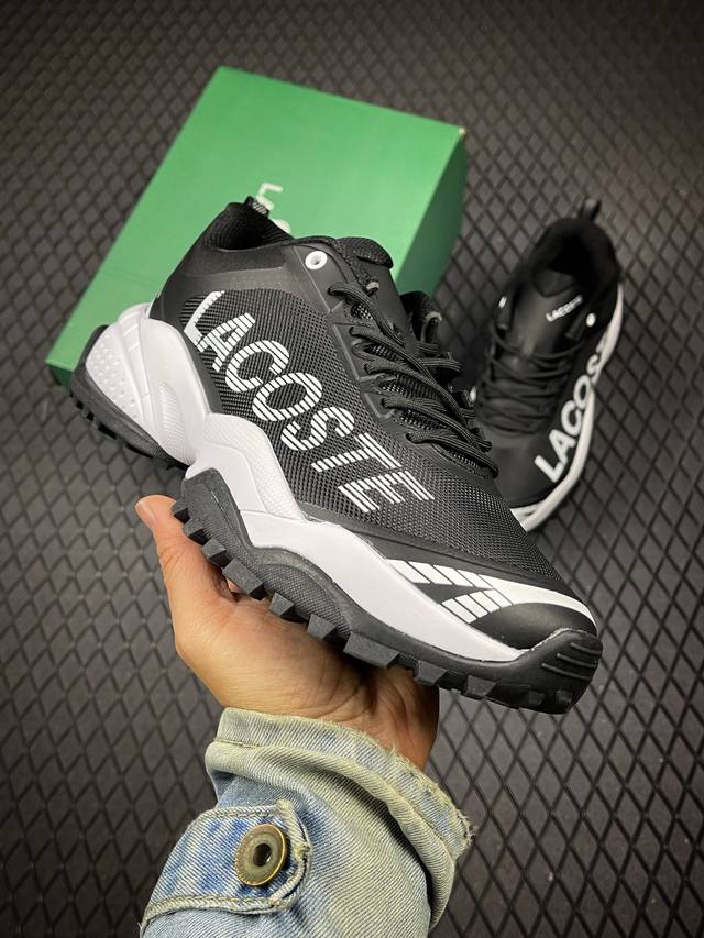 B 公司级Lacoste法国鳄鱼 Lguard Brkr 时尚百搭 低帮休闲鞋 尺码:39-45 编码：885450B