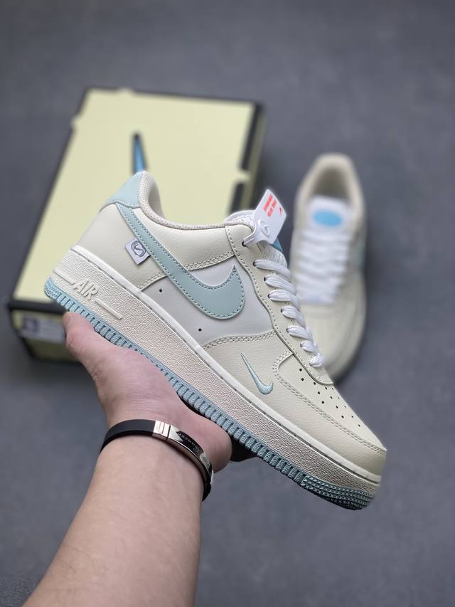 海外限量发售！公司级Nike Air Force 1 '07 Low 空军一号低帮 运动鞋 休闲鞋 折边针车 工艺难度大 原楦头原纸板 原装鞋盒 定制五金配件