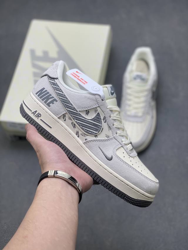 海外限量发售！公司级Nike Air Force 1 '07 Low 空军一号低帮 运动鞋 休闲鞋 折边针车 工艺难度大 原楦头原纸板 原装鞋盒 定制五金配件