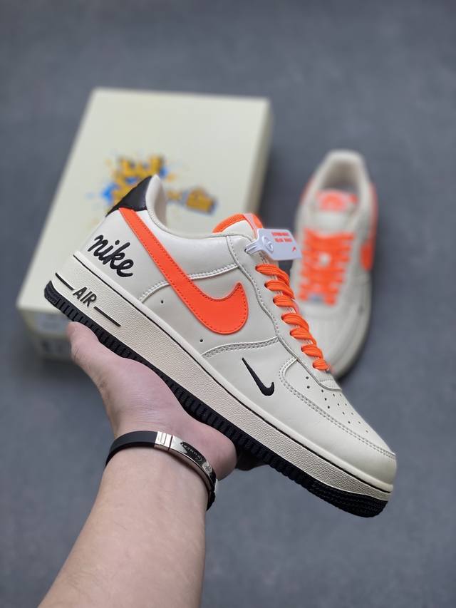 海外限量发售！公司级Nike Air Force 1 '07 Low 空军一号低帮 运动鞋 休闲鞋 折边针车 工艺难度大 原楦头原纸板 原装鞋盒 定制五金配件