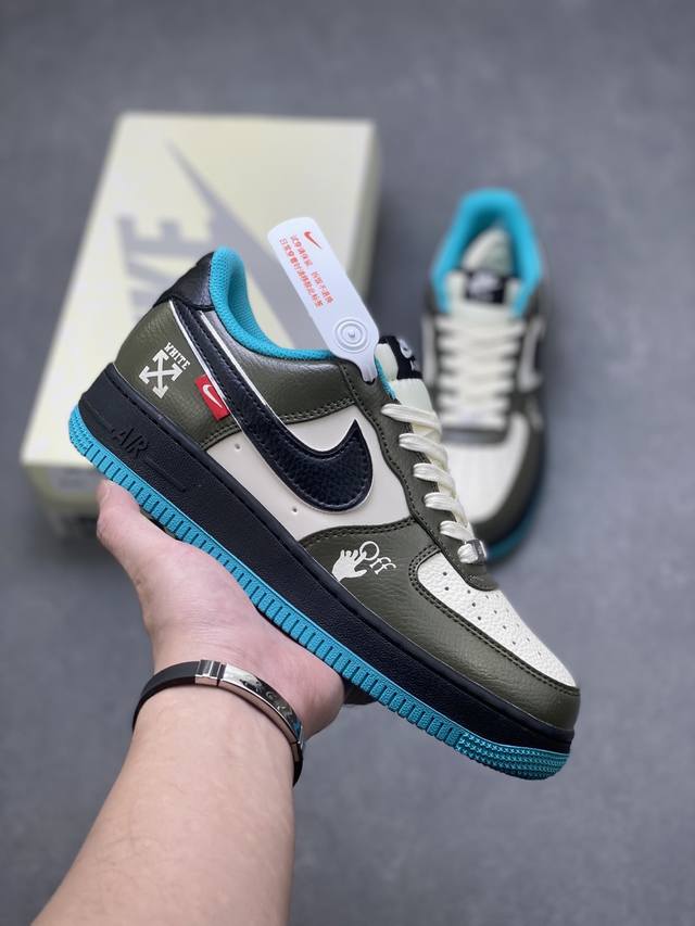 海外限量发售！公司级Nike Air Force 1 '07 Low 空军一号低帮 运动鞋 休闲鞋 折边针车 工艺难度大 原楦头原纸板 原装鞋盒 定制五金配件