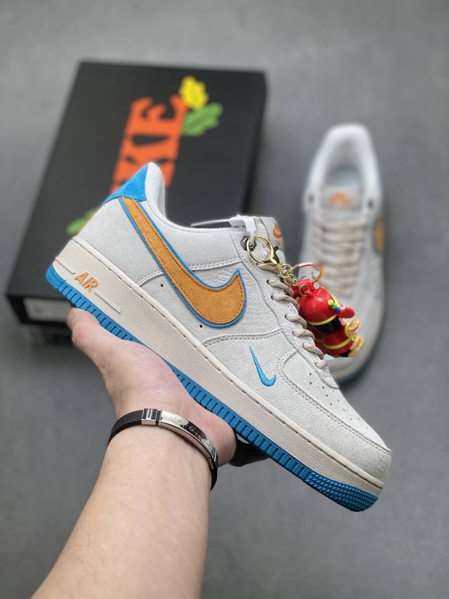 海外限量发售！公司级Nike Air Force 1 '07 Low 空军一号低帮 运动鞋 休闲鞋 折边针车 工艺难度大 原楦头原纸板 原装鞋盒 定制五金配件