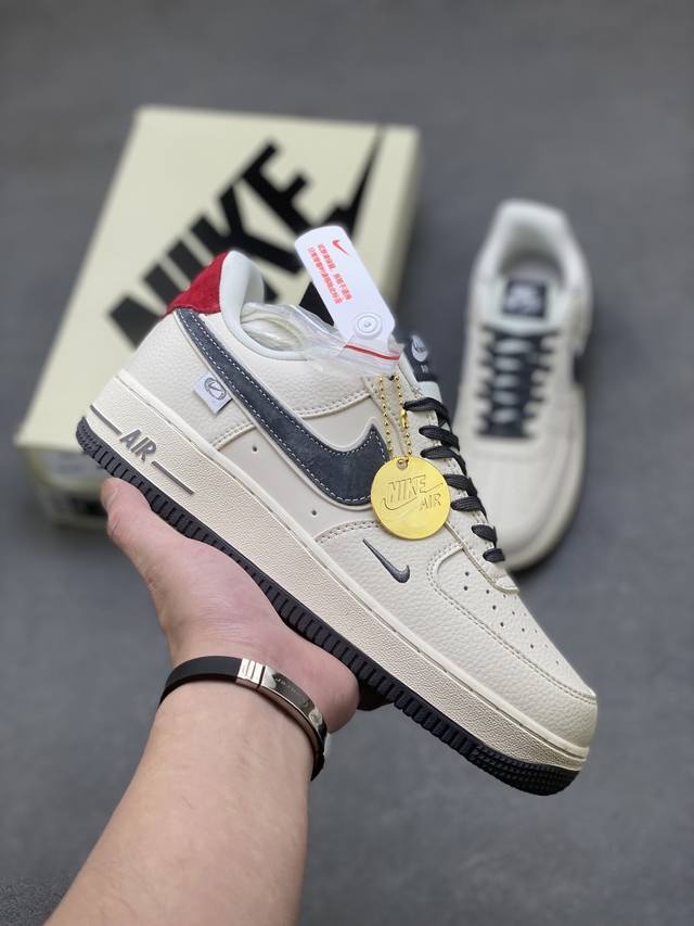 海外限量发售！公司级Nike Air Force 1 '07 Low 空军一号低帮 运动鞋 休闲鞋 折边针车 工艺难度大 原楦头原纸板 原装鞋盒 定制五金配件