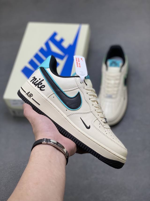 海外限量发售！公司级Nike Air Force 1 '07 Low 空军一号低帮 运动鞋 休闲鞋 折边针车 工艺难度大 原楦头原纸板 原装鞋盒 定制五金配件