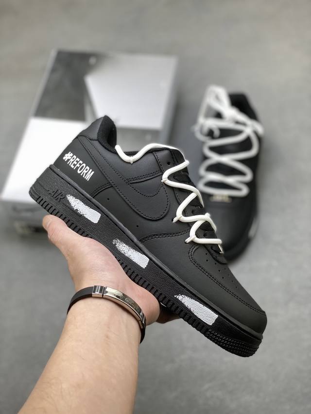 海外限量发售！公司级Nike Air Force 1 '07 Low 空军一号低帮 运动鞋 休闲鞋 折边针车 工艺难度大 原楦头原纸板 原装鞋盒 定制五金配件