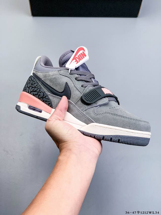公司级头层 Nike Air Jordan Legacy Aj312 Low耐克乔丹三合一混合版本低帮文化休闲运动篮球鞋 有着交错结合的设计 它的名字就展现出它