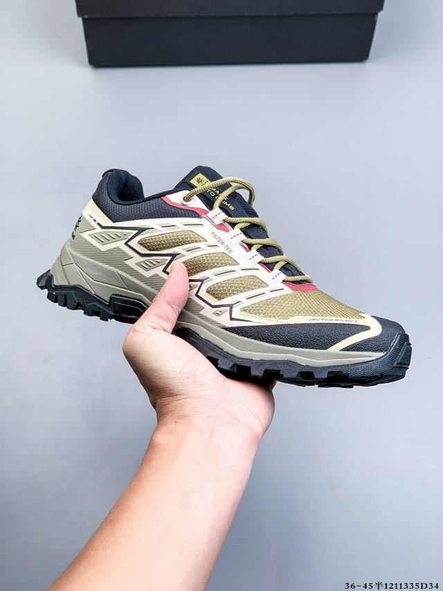 公司级！凯乐石Kailas 远征5 Flt 舒适简约经典登山 防滑耐磨防水 低帮 徒步鞋 采用Vibram橡胶大底 超强地面咬合力稳走复杂路况 具备Flt内靴