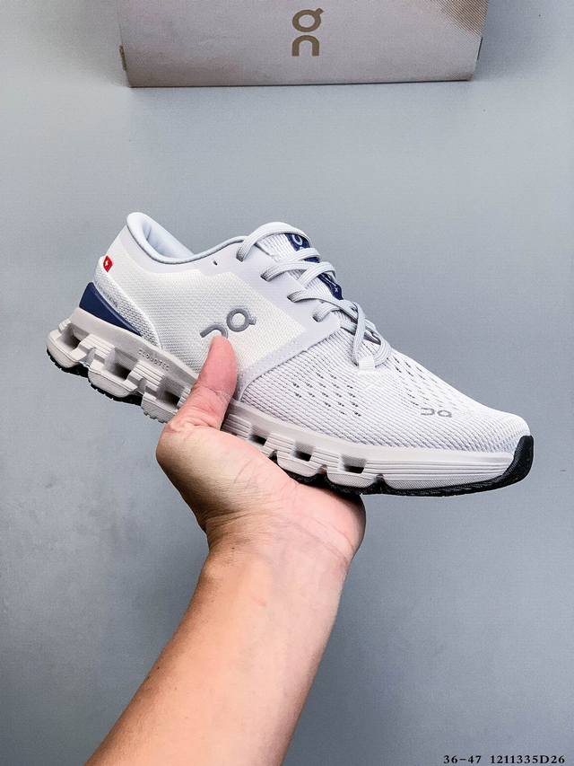 On昂跑全新一代综合体能训练运动鞋男女缓震回弹跑步鞋Cloud X 4 融入创新设计的Cloud X4综合训练鞋专注于多种训练场景、健身房运动以及高强度间歇训练