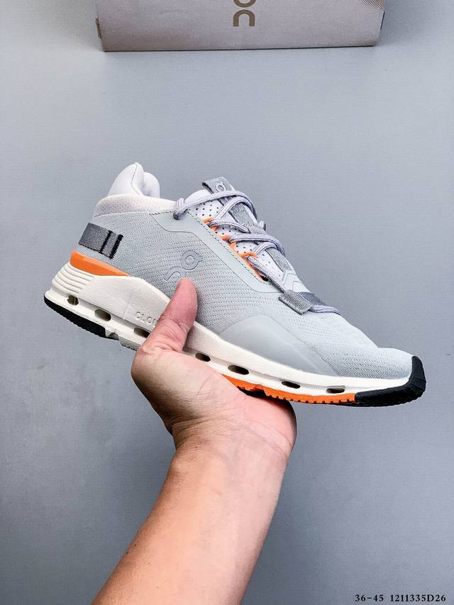 公司级！On昂跑Cloudnova 2 秋冬新品轻便缓震运动休闲鞋 1211335D26