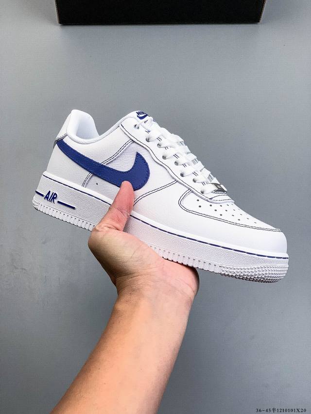 二层真标！耐克Nike Air Force 1 Low 空军一号低帮经典百搭休闲板鞋 1210101X20