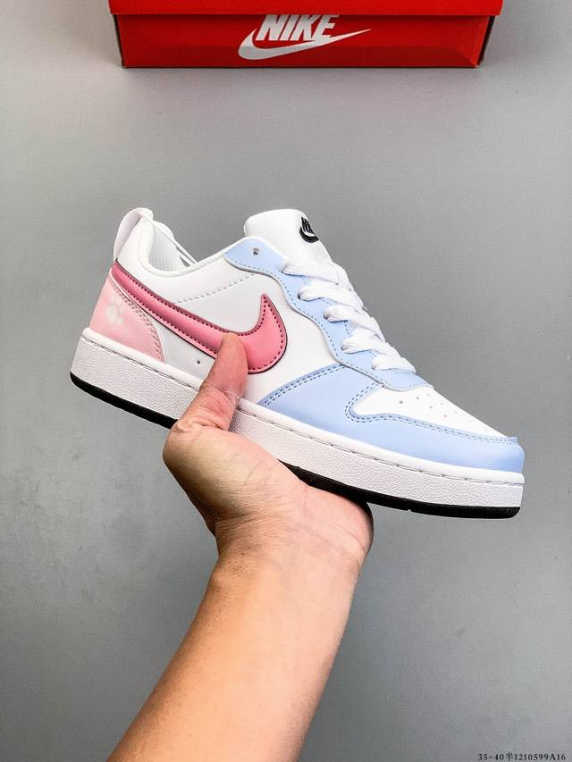 耐克 Nike Court Borough Low 低帮百搭休闲运动鞋 1210599A16