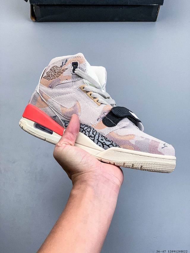 乔丹 Jordan Legacy 312 乔312 混合版本经典休闲运动篮球鞋 1209120H22