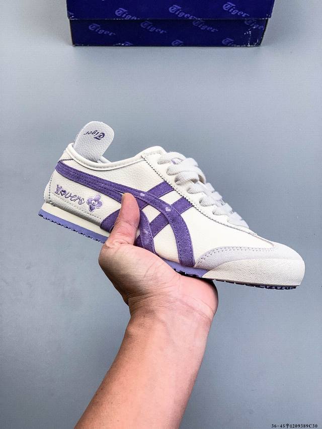 亚瑟士Onitsuka Tiger鬼塚虎 Mexico 66 Driving 舒适 防滑耐磨 低帮 生活休闲鞋 1209389C30