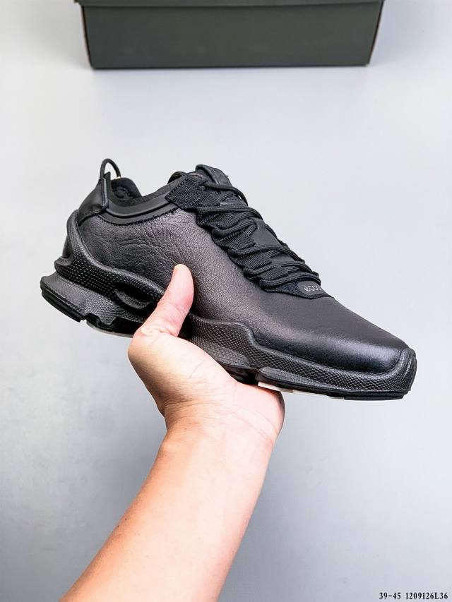 公司级！Ecco Men's Classic Lisbon Lace 爱步 街头趣闯系列系带休闲鞋 代工原单品质#轻盈发泡橡胶鞋底#欧索莱吸汗去臭脚垫 1209