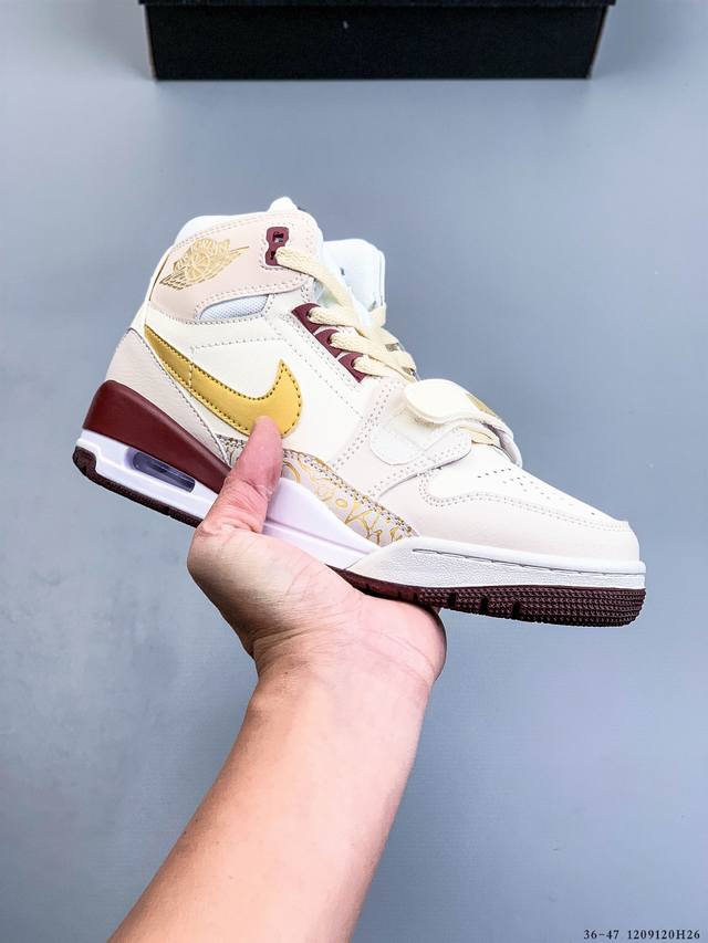 乔丹 Jordan Legacy 312 Low 乔312 混合版本低帮休闲运动篮球鞋 1209120H26