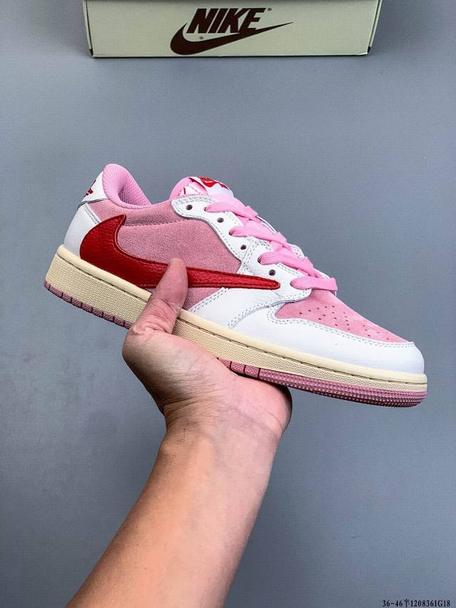耐克Nike Air Jordan 1 Low Aj1乔1 低帮潮流缓运动休闲板鞋。Aj1 低帮拼接 完美版型真头层牛皮# 内置缓震气垫 原鞋开模 拒绝公底 购