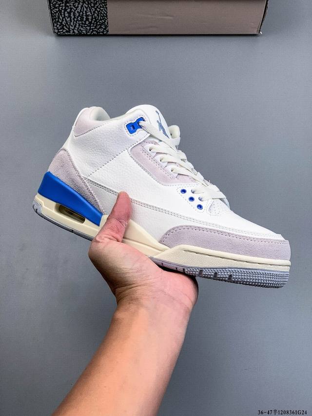 乔丹 Air Jordan 3 Retro Tinker Nrg Aj3 乔3 低帮复古休闲运动文化篮球鞋 1208361G24