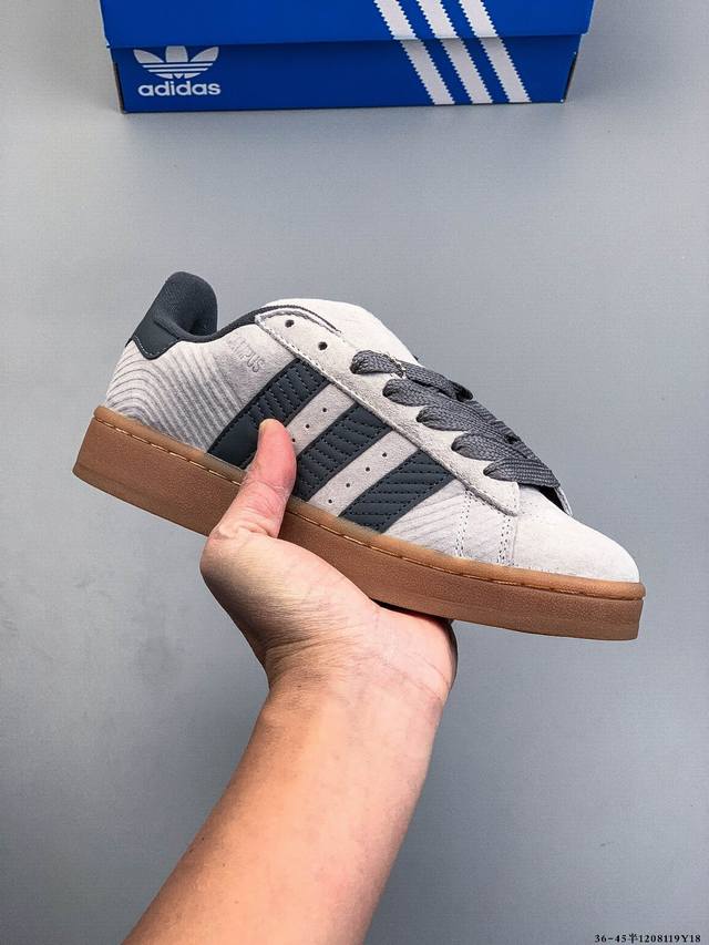 阿迪达斯 Adidas Originals Campus 00S Beta 舒适 防滑耐磨 低帮运动板鞋 男女款 学生党的Adidas｜复古绿野仙踪，低帮廓形复