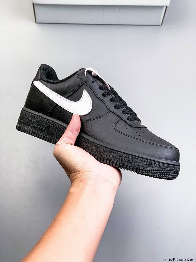 二层真标！耐克Nike Air Force 1 Low 空军一号低帮经典百搭休闲板鞋 1208115X20