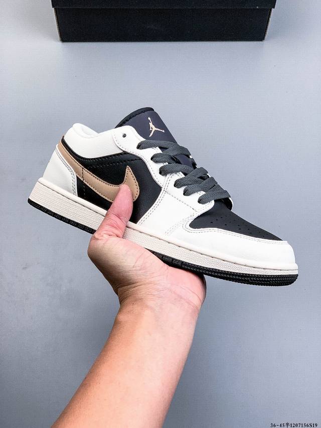耐克Nike Air Jordan 1 Low Aj1乔丹一代底帮经典复古文化休闲运动篮球鞋 7156S19