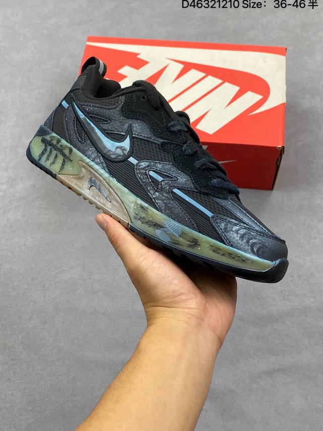 Futura X Nike Jam 复古单品 公司级Futura X Nike Jam 系列时尚百搭 防滑耐磨 低帮生 活体闲鞋 男女同款 货号：Fn0314