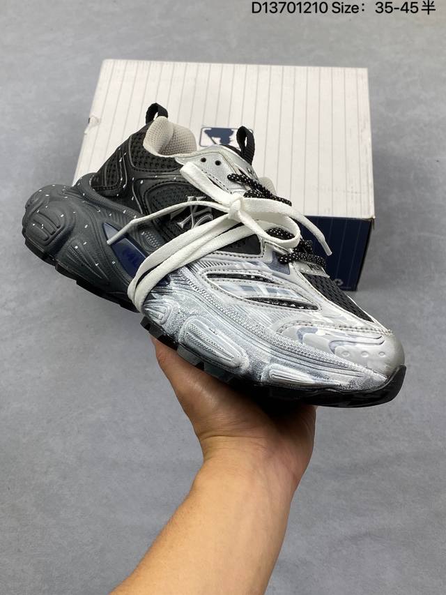 公司级Mlb Chunky Liner Denim 潮流百搭 厚底增高休闲鞋 防滑耐磨 低帮 老爹鞋 货号:3Asxca12N 尺码:36 36.5 37.5