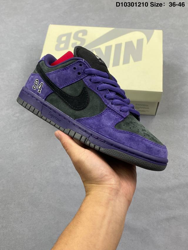 公司级 耐克 Nike Sb Dunk Low pro 男女同款运动鞋复古板鞋，尽情迈步，彰显个性风采。采用柔软皮革鞋面，经久耐穿，塑就如元年款 Dunk 般的