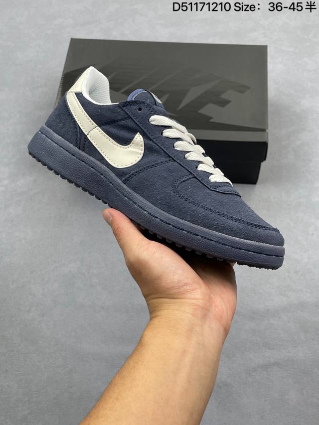 全猪巴真标半码Nike Field General 耐克 低帮复古休闲板鞋跑步鞋 以复古篮球鞋的设计灵感重磅回归 融合现代科技与经典美学 打造出兼具舒适与时尚的