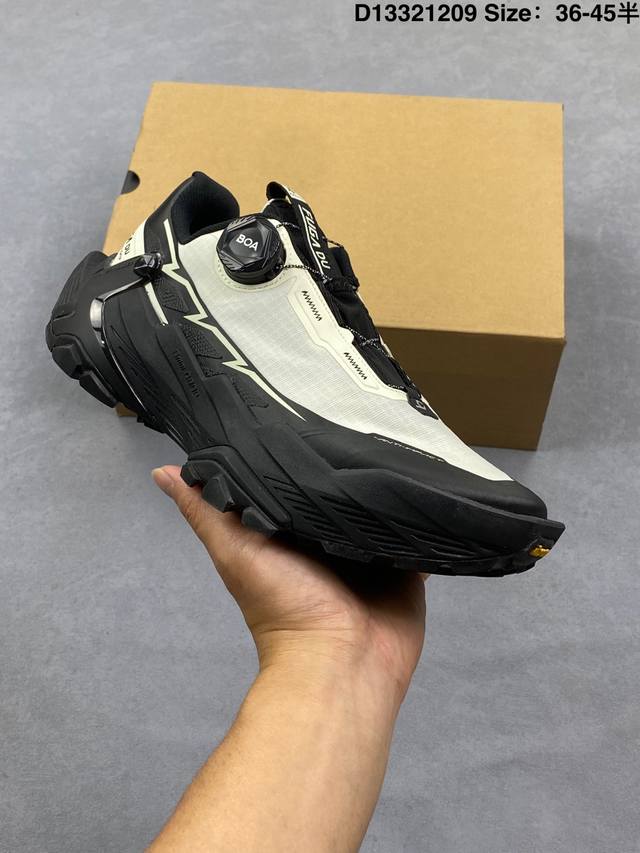 公司级凯乐石Kailas 远征-5 Flt 舒适简约经典登山 防滑耐磨防水 低帮 徒步鞋 采用Vibram橡胶大底 超强地面咬合力稳走复杂路况 具备Flt内靴