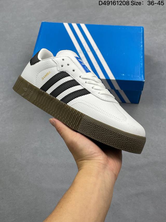 Adidas Originals Samoa 阿迪达斯 运动舒适 耐磨 低帮生活休闲鞋 货号:675033 尺码：36～45 编号：D4916 8