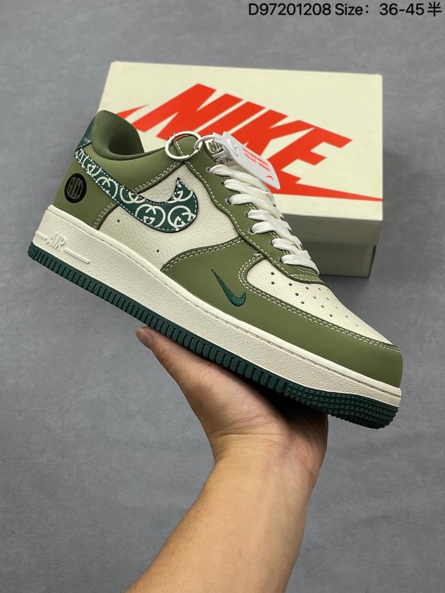 Nike Air Force 1‘07 Lx 原楦头原纸板 打造纯正低帮空军版型 专注外贸渠道 全掌内置蜂窝气垫 原盒配件 原厂中底钢印、拉帮完美 货号:Zd1