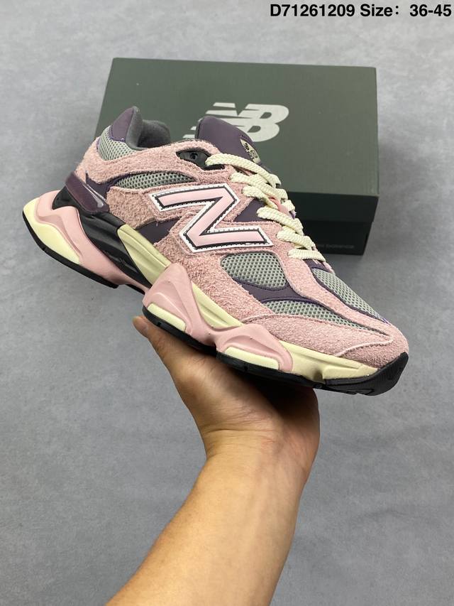 Joe Freshgoods X New Balance Nb9060 联名款 复古休闲运动慢跑鞋 鞋款灵感源自设计师本人对夏日的怀日回忆。鞋面大身由空间双格及