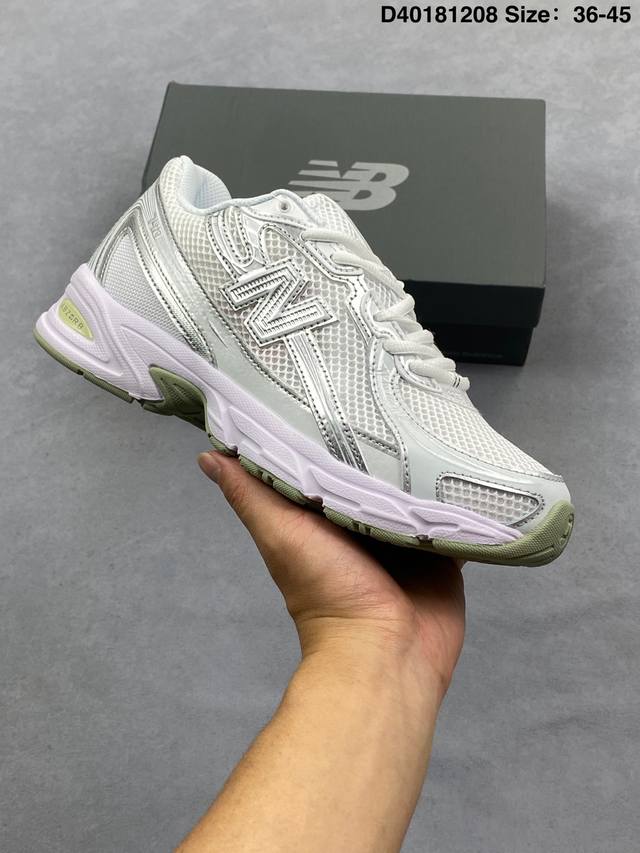 New Balance Mr740 Nb新百伦系列复古老爹风休闲运动慢跑鞋。采用轻质牛剖革拼接透气网眼衬垫织物鞋面材质 T-Beam大底提供足步弓支撑 保持步态