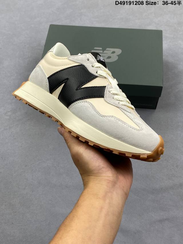 Nb 新百伦 New Balance 327系列复古休闲运动慢跑鞋时尚男女运动鞋 以更纯粹的复古风格设计打造的全新造型 侧身还以解构设计，将 N 字标志以做旧压