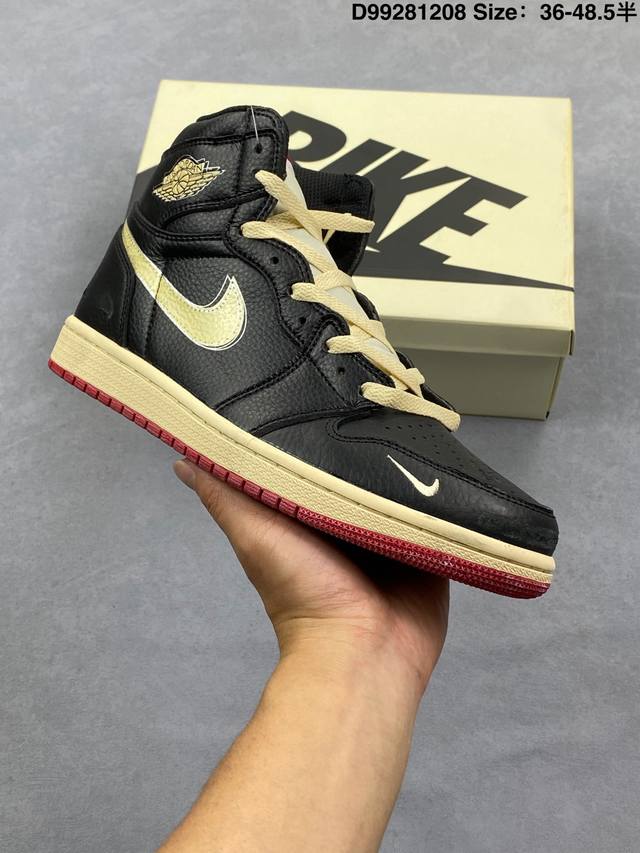 耐克 Union X Air Jordan 1 Retro High pk Nrg 高帮Aj1 乔丹一代经典复古运动篮球板鞋 洛杉矶品牌Union与Jordan