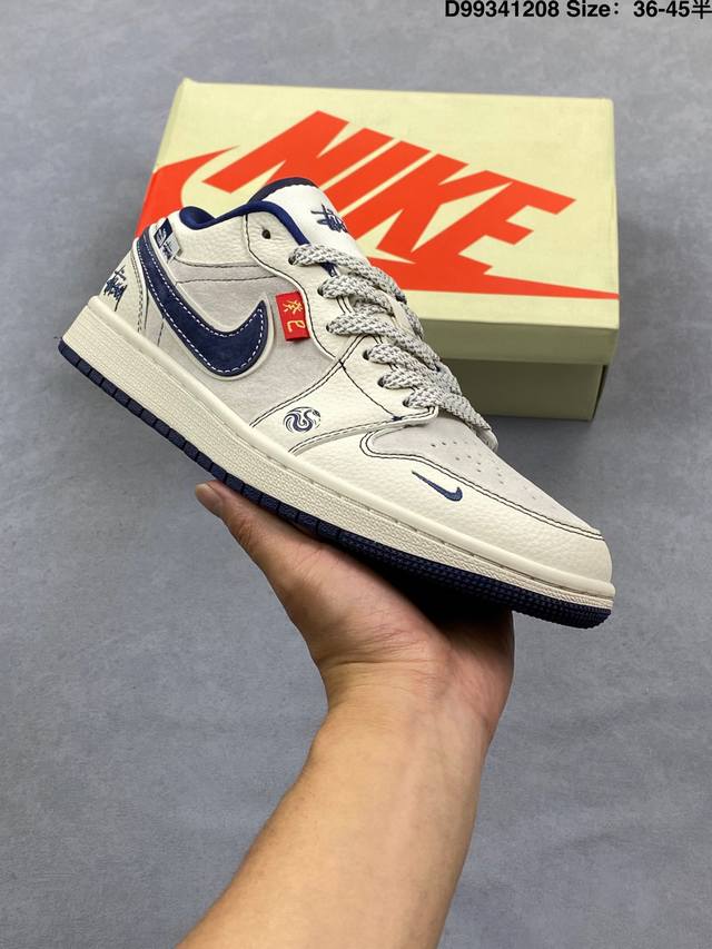耐克 乔丹Air Jordan 1 Low Aj1 乔1 乔丹1代Aj1 解构绑带 双鞋带 低帮复古文化休闲运动篮球鞋。该鞋款从 1985 年元年款汲取设计灵感